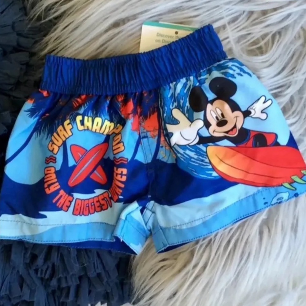 Disney Baby Swim Trunks Infant Boy 0-3 Months